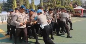 Gelar pengaman Mako oleh Polres Sukabumi digelar Jumat (11/8).